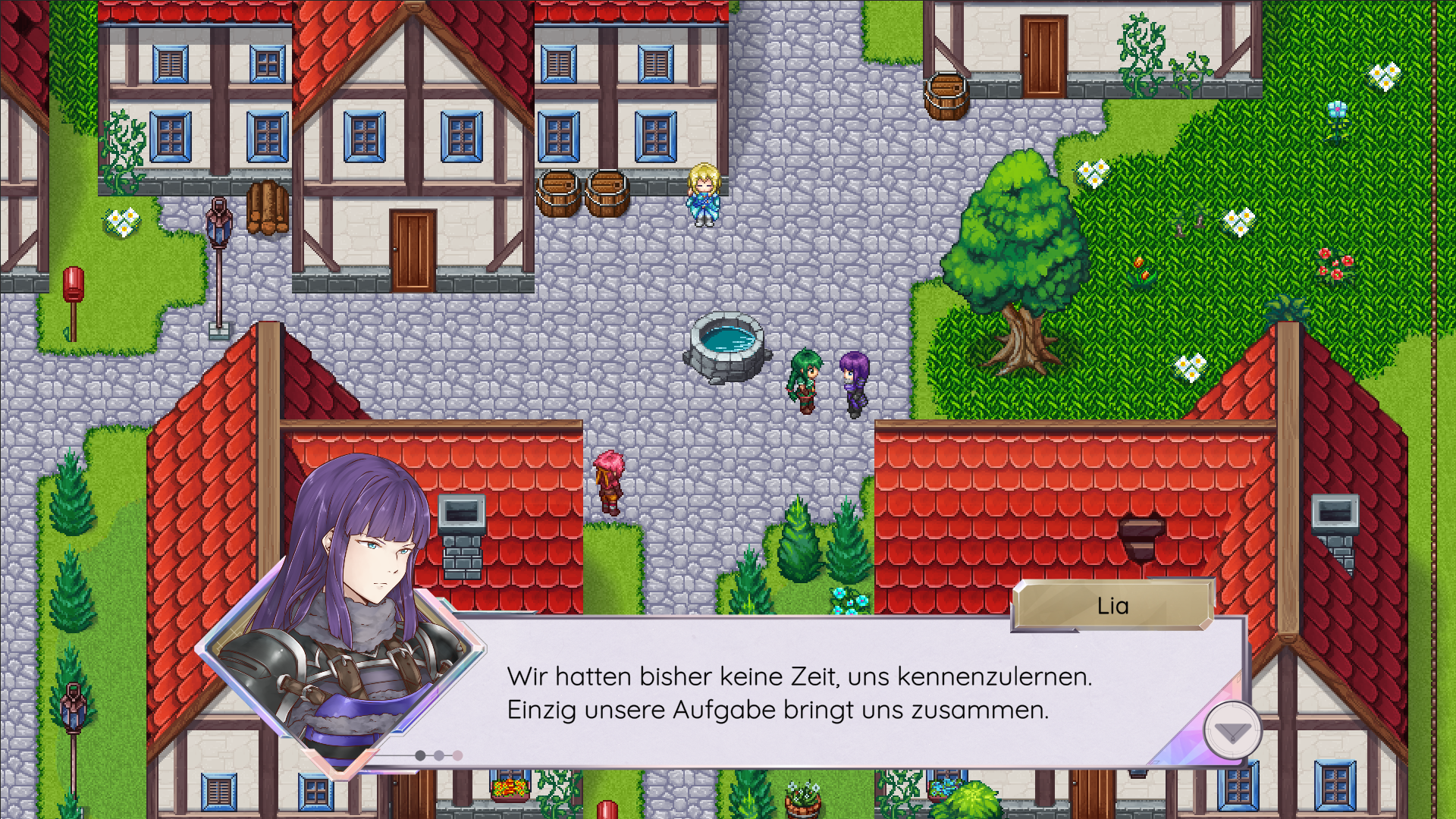 Elements Destiny Textbox Ingame Screenshot Lia Dialog